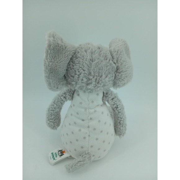 Jellycat London Grey Starry Elly Elephant Lovey Plush Baby Security Blanket - Picture 2 of 6